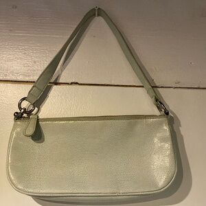 Small blue/green shoulder bag